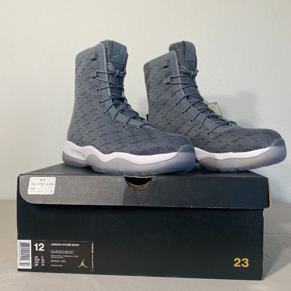 NEW - Nike Jordan Future Boot Cool Gray - Size 12 Style 854554-003